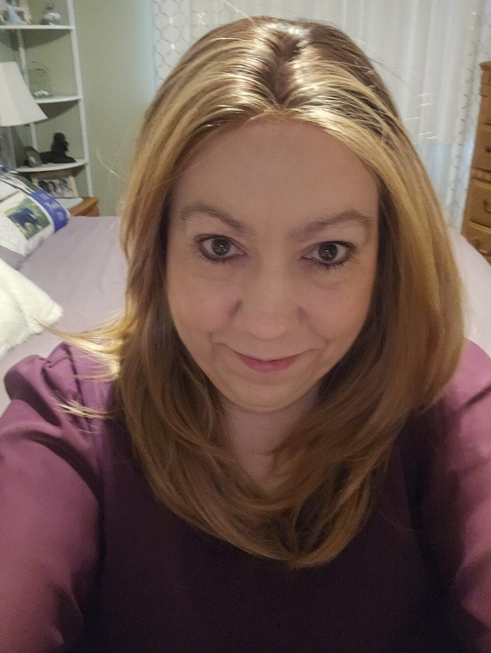 Chelsey Smith Crowns Tristan Light Brown to Blonde Ombre Long Synthetic Wig